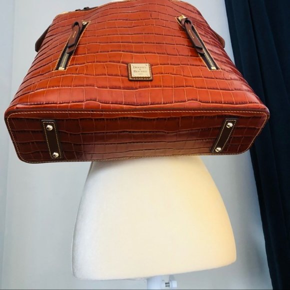 Dooney & Bourke Cooper Croc Hobo Shoulder Bag, NWT - Picture 7 of 16